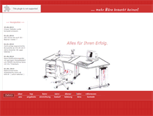Tablet Screenshot of lindner-gmbh.net